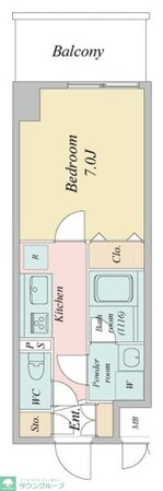 LaSante柏の物件間取画像